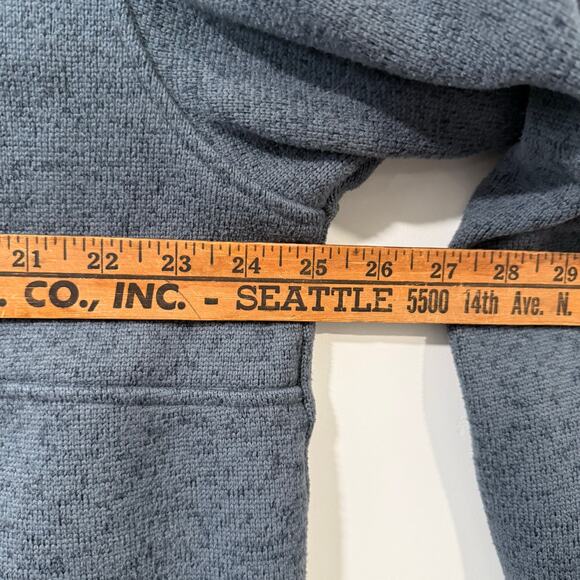 Marmot Men's Drop Line 1/2 Zip Fleece Pullover Blue Gray XXL Half Sweatshirt - Picture 4 of 8